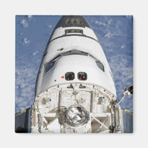 Ansicht der Crewkabine Raumshuttle Bemühung Magnet