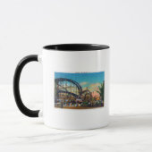Ansicht der Cyclone Rollercoaster # 1 Tasse (Links)