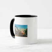 Ansicht der Cyclone Rollercoaster # 1 Tasse (Vorderseite Links)