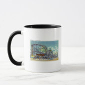 Ansicht der Cyclone Rollercoaster # 2 Tasse (Links)