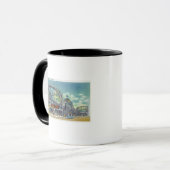 Ansicht der Cyclone Rollercoaster # 2 Tasse (Vorderseite Links)