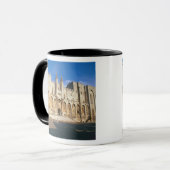 Ansicht der Eingangsfassade des Palastes (Foto) Tasse (Vorderseite Links)
