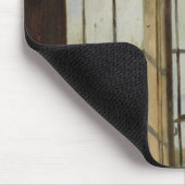 Ansicht der Elbes durch ein Fenster, 1838 Mousepad (Ecke)