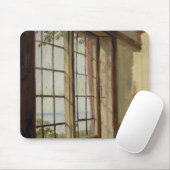 Ansicht der Elbes durch ein Fenster, 1838 Mousepad (Mit Mouse)