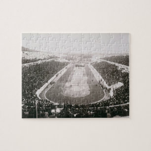 Ansicht der ersten offiziellen olympischen Spiele Puzzle