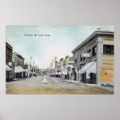 Ansicht der ersten Straße 2 Poster (Vorne)