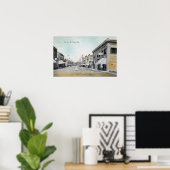 Ansicht der ersten Straße 2 Poster (Heimbüro)