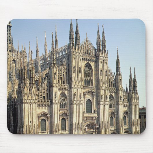 Ansicht der Fassade, angefangen 1386 Mousepad (Vorne)