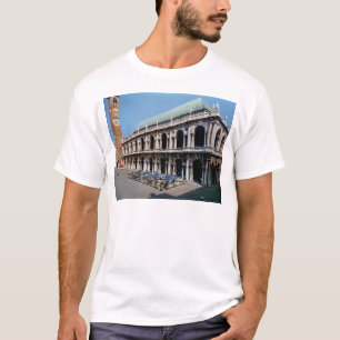 Ansicht der Fassade der Basilika Palladiana T-Shirt
