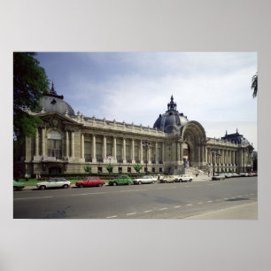 Ansicht der Fassade des Petit Palais Poster