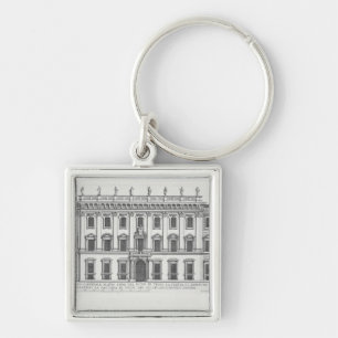 Ansicht der Fassade von Palazzo Chigi, Rom, Schlüsselanhänger