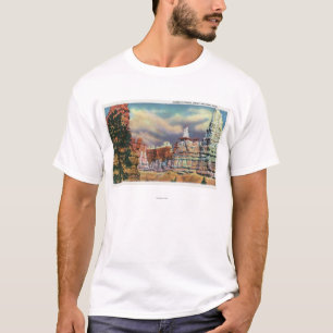 Ansicht der Felsformation der Königin-Victoria T-Shirt