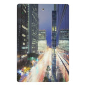 Ansicht der Finanzbezirksamt-Gebäude Mini Klemmbrett (Rückseite)