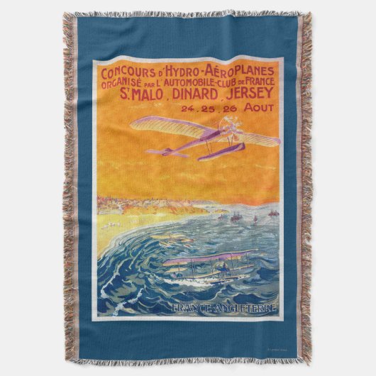 Ansicht der Floss-Flugzeuge im Luft-und Decke (Vorderseite Vertikal)