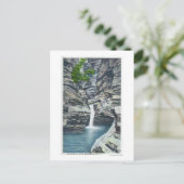 Ansicht der Flüsternfälle Postkarte (Stehend Vorderseite)