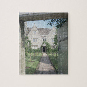 Ansicht der Front des Hauses (Foto) Puzzle