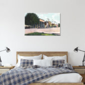 Ansicht der Front Street 2 Leinwanddruck (Insitu (Schlafzimmer))