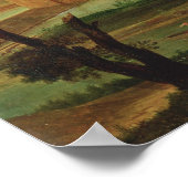 Ansicht der Frühmaschine Poster (Ecke)