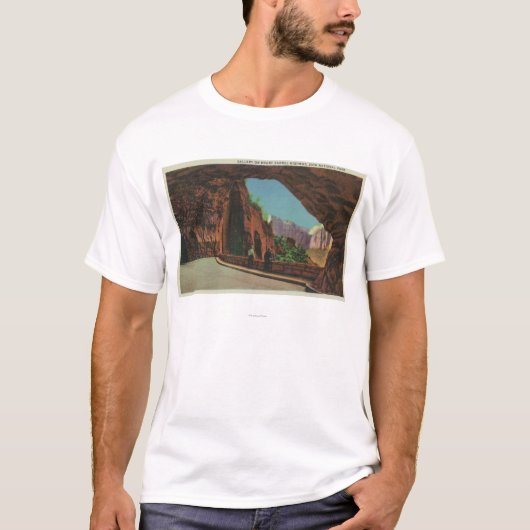 Ansicht der Galerie auf das Karmel-Landstraße T-Shirt (Vorderseite)