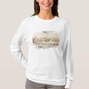 Ansicht der Gärten und des Chateaus von Versaille T-Shirt