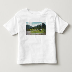 Ansicht der Gäste auf einem Stroll durch den Boden Kleinkind T-shirt