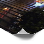 Ansicht der Gebäude der Finanzdistriktbüros Poster (Ecke)