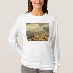 Ansicht der großartigen Galerie des Louvre T-Shirt