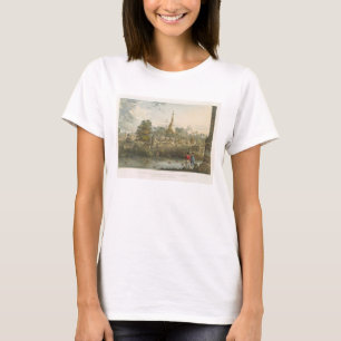 Ansicht der großen Dagon Pagode in Rangun von T-Shirt
