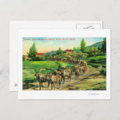 Ansicht der Güterteams für die Beförderung von Bar Postkarte (Vorne/Hinten)