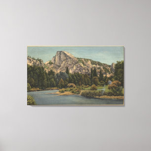 Ansicht der halben Haube vom Tal-Boden Leinwanddruck