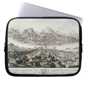 Ansicht der Hauptstadts-Stadt und der Festung von Laptopschutzhülle