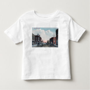 Ansicht der Hauptstraßen-und Pferdewagen Kleinkind T-shirt