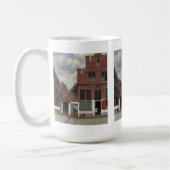 Ansicht der Häuser in Delft die kleine Straße Kaffeetasse (Links)