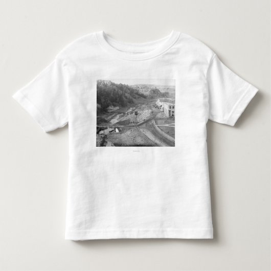 Ansicht der heißer Quellen, Sd-Fotografie Kleinkind T-shirt (Vorderseite)