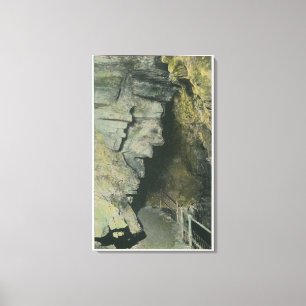 Ansicht der Hexen der Grotten Leinwanddruck