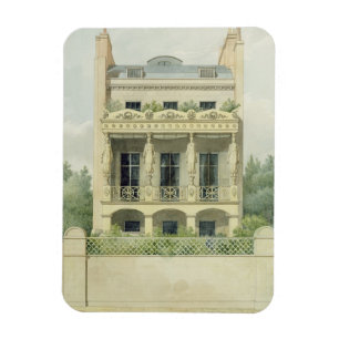 Ansicht der hinteren Front des hou Hoffnung Henrys Magnet