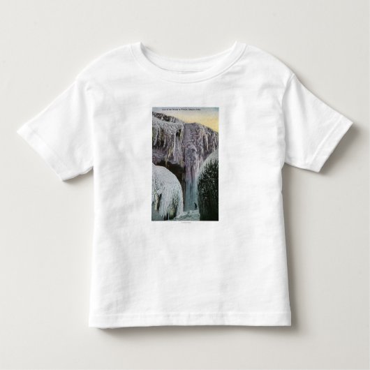 Ansicht der Höhle der Winde im Winter Kleinkind T-shirt (Vorderseite)