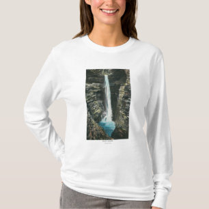 Ansicht der Höhlen-Kaskade T-Shirt
