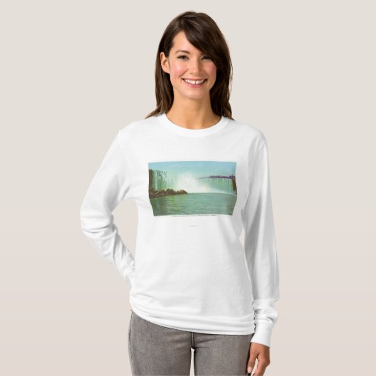 Ansicht der Hufeisenfälle T-Shirt (Vorne ganz)