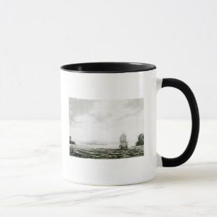 Ansicht der Insel von Tappanooly Tasse