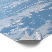 Ansicht der Internationalen Raumstation und Bestre Poster (Ecke)