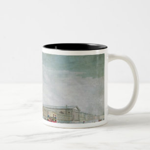 Ansicht der Kaiserbank Zweifarbige Tasse