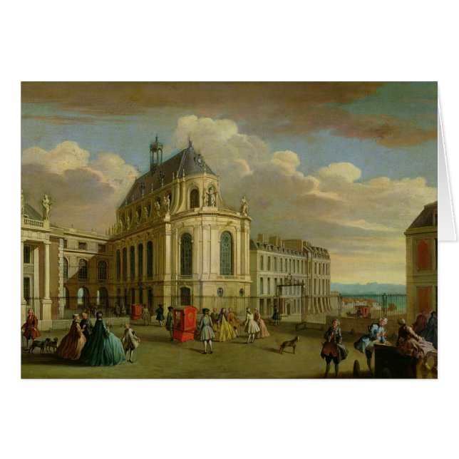 Ansicht der Kapelle des Chateaudes (Vorderseite (Horizontal))