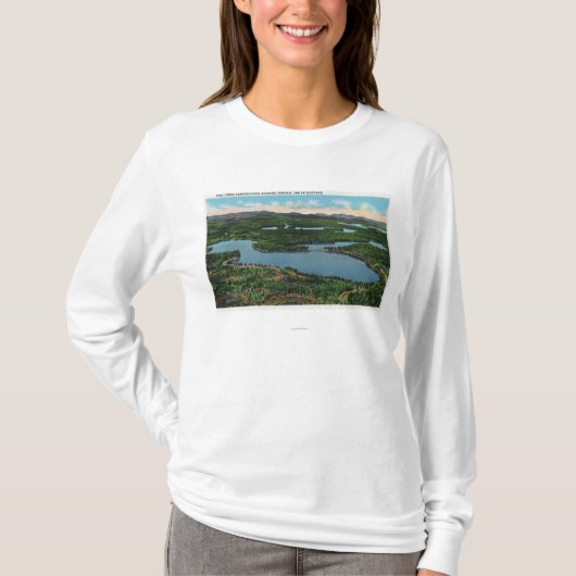 Ansicht der Kapellen-Teich-Straße nahe Keene Tal T-Shirt (Vorderseite)