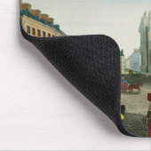 Ansicht der Kirche des Heiligen-Sulpice Mousepad (Ecke)