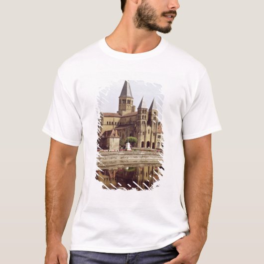 Ansicht der Kirche von Notre-Dame T-Shirt (Vorderseite)