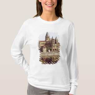 Ansicht der Kirche von Notre-Dame T-Shirt
