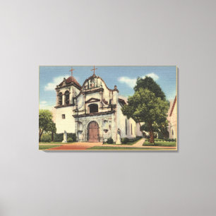 Ansicht der königlichen Presidio Kapelle Leinwanddruck