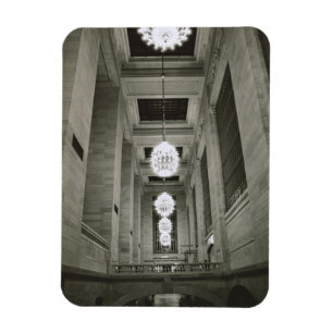 Ansicht der Lampen (b/w Foto) Magnet