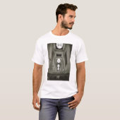 Ansicht der Lampen (b/w Foto) T-Shirt (Vorne ganz)